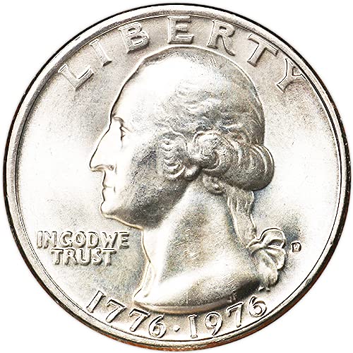 1976 D BU Bicentennial Washington Choice Uncirculated Us Mint Mint