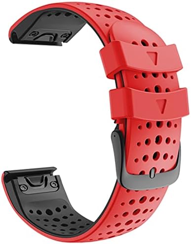 COOVS 26 22 ממ שחרור מהיר רצועת Watchband עבור Garmin Fenix ​​7 7x 6 6x fenix 5 5x 3 3 HR 935 צפה בסיליקון Easyfit Strap Strap