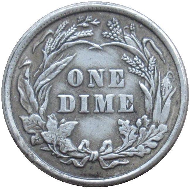 ספר אמריקאי 10 סנט 1910 מטבע זיכרון מצופה כסף מצופה כסף