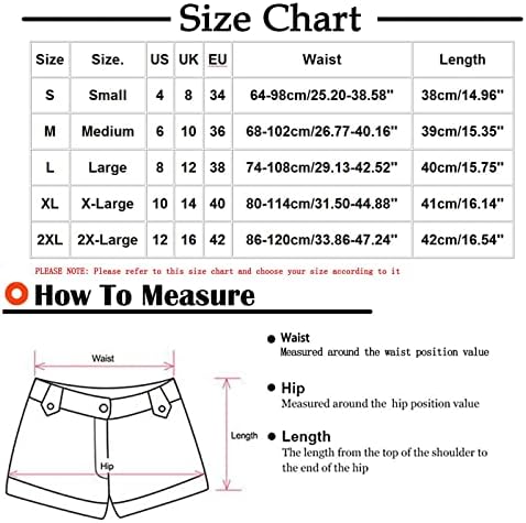 מכנסיים קצרים של Gamivast 2023 לנשים מכנסי קיץ מזדמנים של המותניים המותניים עם כיסים שרוך מכנסיים קצרים מכנסיים קצרים קלים קלים
