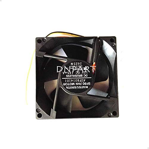 מאוורר Cooler Dnpart תואם ל- SF80 ASF8014101 SF80ASF8014101 12V 185MA 80 ממ 3 חווט מאוורר קירור מרובע