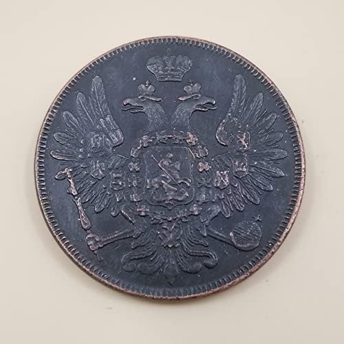 מלאכות עתיקות 1850 פליז עשו כסף ישן דולר כסף עגול עגול מטבעות זרות אוסף עתיקות