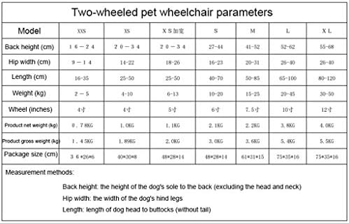 כלב כסא גלגלים לכלב כסא גלגלים עם גלגלים אחוריים מסגרת הליכה עם גלגלים החבר הטוב ביותר עזרה משותפת לכלבים תרגיל חתול תמיכה בכסאות גלגלים