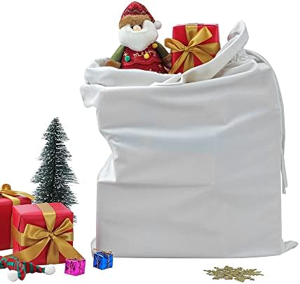 חג המולד יוקרה קטיפה סנטה שקית קטיפה גדולה שקית מתנה לחג המולד
