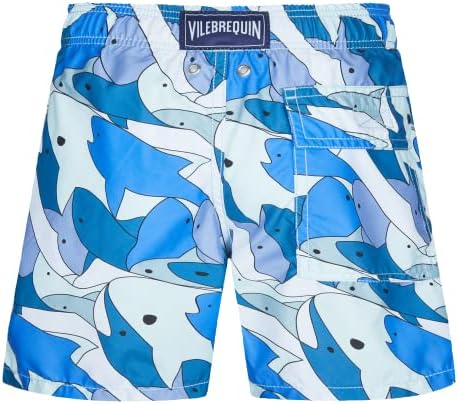 בני וילברקין שוחים מכנסיים קצרים כריש מסביב