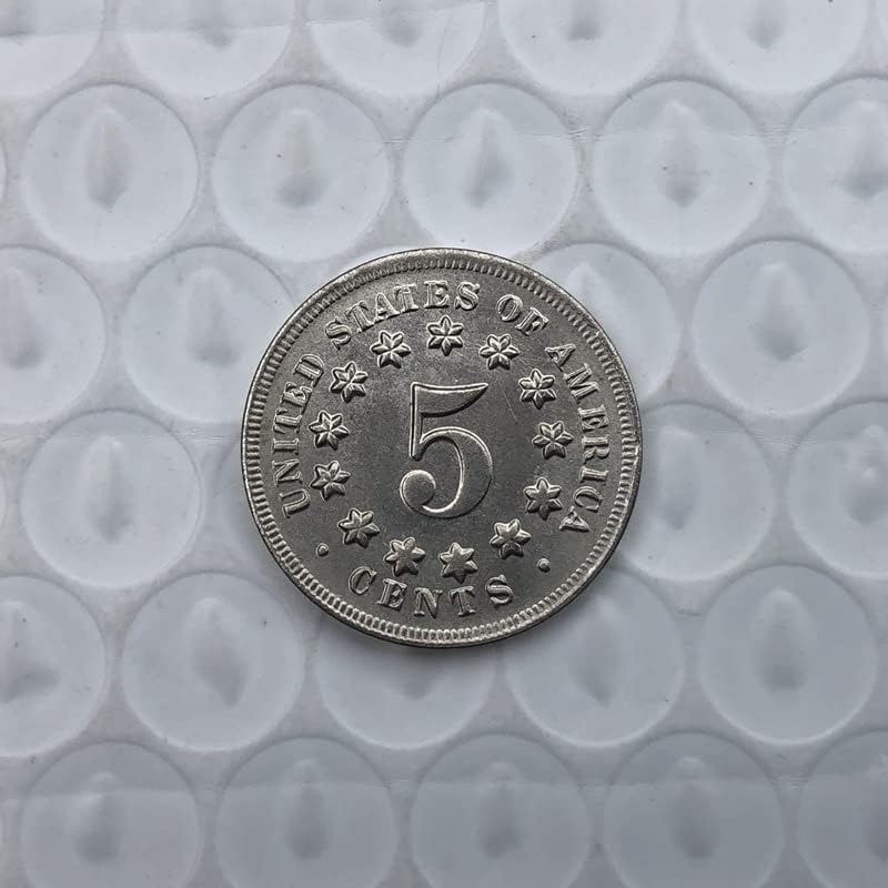 20.5mm1882 מטבע ניקל אמריקאי מטבעות מיוצרות ניקל מלאכות עתיקות מטבעות זיכרון זרות