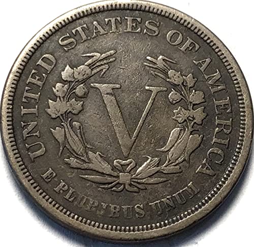 1883 P Liberty v No Cents מוכר ניקל מאוד בסדר