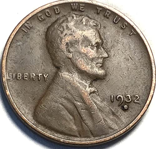 1932 D Lincoln Cent Cent Penny מוכר קנס