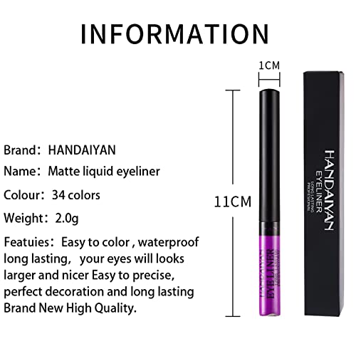 עיניים אייליינר עפרונות צבעוני 34 עט עיפרון פרל אייליינר בצבע אוניית אייליינר ג ' ל גליטר צלליות צבעים לנשים עיפרון איפור הוא יקר