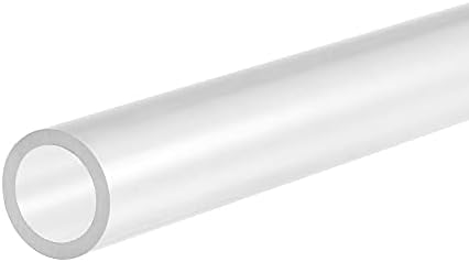 Meccanixity PVC צינור עגול נוקשה 12 ממ מזהה 16 ממ OD 200 ממ שקיפות גבוהה ברורה לצינור מים, אקווריום, מיכל דגים