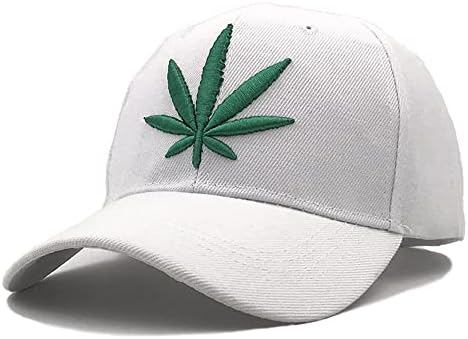כובע בייסבול עלים של מריחואנה קנאביס קנאביס כובע סנאפבק מתכוונן